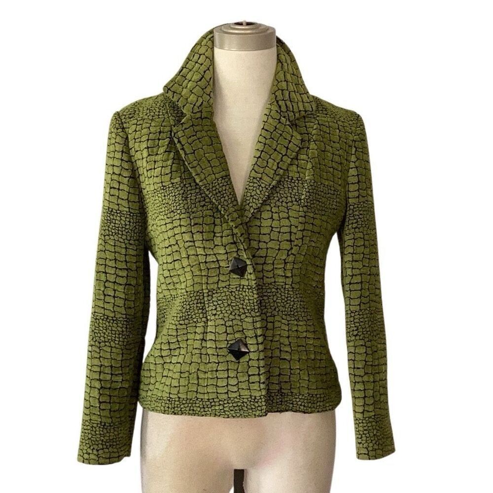 Vintage Painted Pony Tapestry Jacket Blazer Women’s XS Made in USA